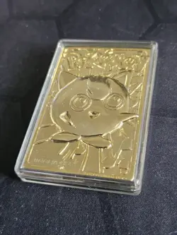 Jigglypuff 23K Gold Plated Trading Card 1999 Full Set Burger King - Image 4
