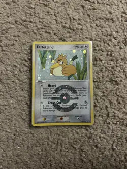 Farfetch'd 23/112 EX Firered & Leafgreen Reverse Holo Rare Stamped Pokemon Card - Image 1