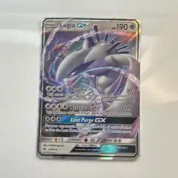Pokemon Lugia GX Ultra Rare Holo Card SM Lost Thunder Basic 190HP 159/214 - Image 1