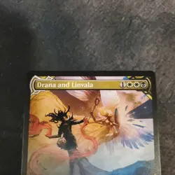 MTG Drana and Linvala 0222 Showcase March of the Machine MOM 2023 TCG Angel Rare - Image 2