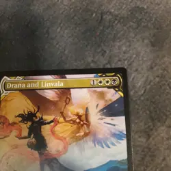 MTG Drana and Linvala 0222 Showcase March of the Machine MOM 2023 TCG Angel Rare - Image 3