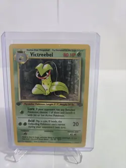 Pokemon TCG Victreebel Jungle 30/64 1st Edition Rare Regular 80 HP Card English - Image 1