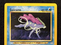 Suicune Neo Revelation 27/64 Pokemon TCG Card 2000 Vintage WOTC NM - Image 2