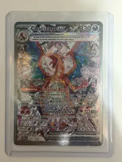 Charizard ex 223/197 Special Illustration Rare – Obsidian Flames–Pokemon Card NM - Image 1