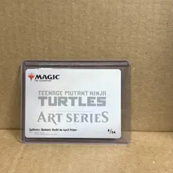 Splinter, Hamato Yoshi Art Card Art Series: Teenage Mutant Ninja Turtles Regular - Image 2