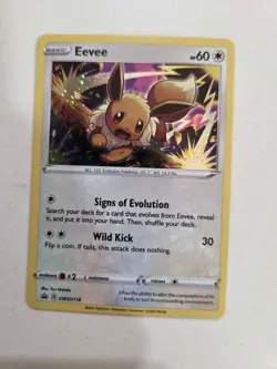 SWSH: Sword & Shield Promo Cards #SWSH118 Eevee - Image 1