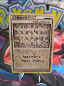 2010 Alph Lithograph Pokemon Card - Image 1