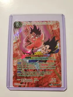 Kaio-Ken Son Goku Decisive Battle BT15 SPR Foil Dragon Ball Super Card Game | NM - Image 1