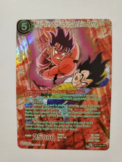 Kaio-Ken Son Goku Decisive Battle BT15 SPR Foil Dragon Ball Super Card Game | NM - Image 2