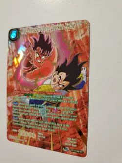 Kaio-Ken Son Goku Decisive Battle BT15 SPR Foil Dragon Ball Super Card Game | NM - Image 4