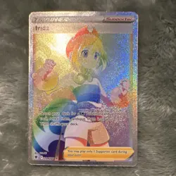 Pokemon TCG Irida Astral Radiance Full Art Holo Ultra Rare 204/189 2022 Card NM - Image 1