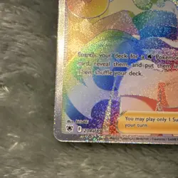Pokemon TCG Irida Astral Radiance Full Art Holo Ultra Rare 204/189 2022 Card NM - Image 2