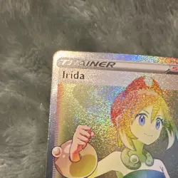Pokemon TCG Irida Astral Radiance Full Art Holo Ultra Rare 204/189 2022 Card NM - Image 5