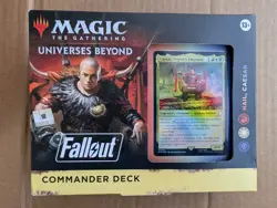 Hail Caesar: Magic: The Gathering Fallout Commander Deck Hail Caesar New Sealed - Image 1