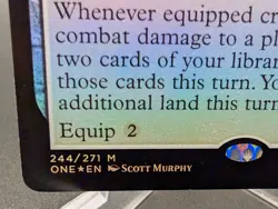 Sword of Forge and Frontier Phyrexia: All Will Be One Foil - Image 2