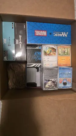 Read Description Random Bulk TCG Lot. 1800+ Cards. Pokemon, MTG,Digimon, UA - Image 1
