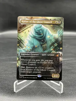 Ravnica Remastered #437 Karlov of the Ghost Council (Anime Borderless) - Image 1