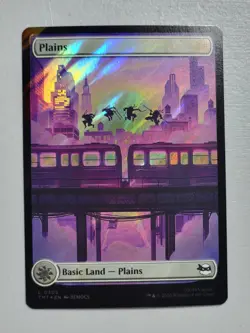 Plains Surge Foil 0305 TMT Teenage Mutant Ninja Turtles TMNT MTG NM - Image 1
