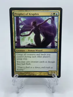 Prophet of Kruphix - Theros - MTG - Rare - Magic The Gathering - Image 1
