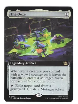 The Ooze #277 Teenage Mutant Ninja Turtles Extended Art Foil Rare - Image 1