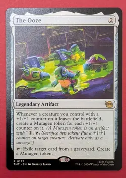 MTG Teenage Mutant Ninja Turtles #177 The Ooze, Pack Fresh/NM - Image 1