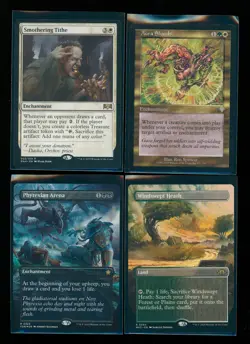 MTG Smothering Tithe AURA SHARDS Phyrexian Arena WINDSWEPT HEATH Doran EDH - Image 1