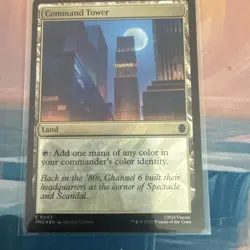 Command Tower - 63 - MTG: Teenage Mutant Ninja Turtles - Common - Surge Foil - Image 1