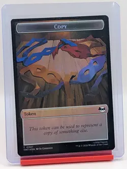 Rat // Copy Double-Sided Token #6 // 1 (Foil) Magic Teenage Mutant Ninja Turtles - Image 2