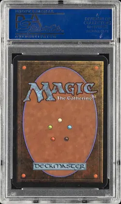 1993 MAGIC THE GATHERING LIMITED EDITION ALPHA WAR MAMMOTH PSA 10 - Image 2