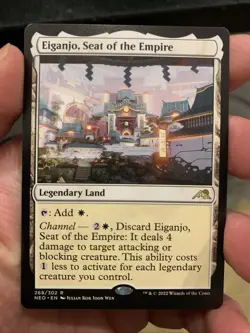 Eiganjo, Seat of the Empire ~ Kamigawa: Neon Dynasty [ NearMint ] [ Magic MTG ] - Image 1