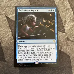 Aminatou's Augury - Commander 2018 - MTG Magic the Gathering - LP - Image 1