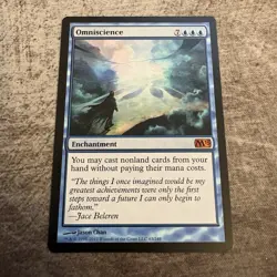 Omniscience - Magic 2013 - MTG Magic the Gathering - LP - Image 1