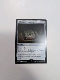 MTG - Talisman of Progress - Fallout (PIP) NM/M Condition - Image 1