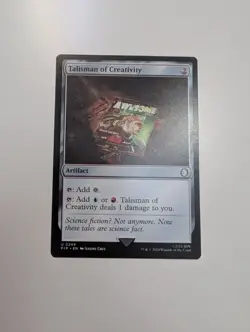 MTG - Talisman of Creativity - Fallout (PIP) NM/M Condition - Image 1