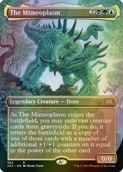 MTG The Mimeoplasm Borderless Foil ** Double Masters 2022 ** English - Image 1