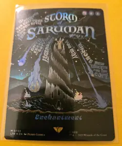 Storm of Saruman (Borderless Poster) Universes Beyond Lord of the Rings: Foil NM - Image 2