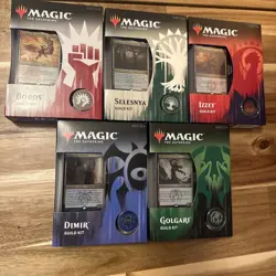Magic The Gathering Guilds of Ravnica Guild Kit Set of 5 English Display - Image 1