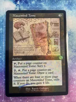 MTG The Brothers' War ( Mazemind Tome ) FOIL Schematic Retro Frame 93 - Image 1