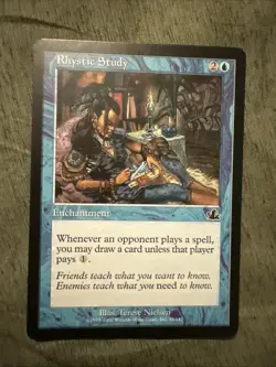 Rhystic Study - Prophecy - MTG - Magic the Gathering - Image 1