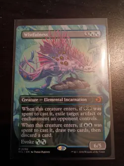 Magic The Gathering Wistfulness (Borderless) Lorwyn Eclipsed Regular - Image 1