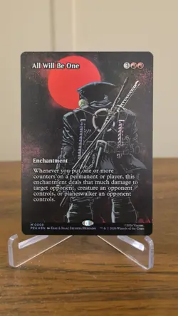 All Will Be One Foil (Borderless) M TMNT Source Material 8 NM - Image 1