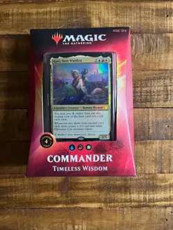 Magic The Gathering Commander 2020 Deck Timeless Wisdom MTG NIB Sealed - Image 1