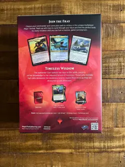Magic The Gathering Commander 2020 Deck Timeless Wisdom MTG NIB Sealed - Image 2