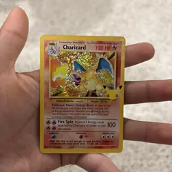 Pokemon TCG Charizard Celebrations Card 4/102 Pack Fresh NM-Mint Gradable - Image 1