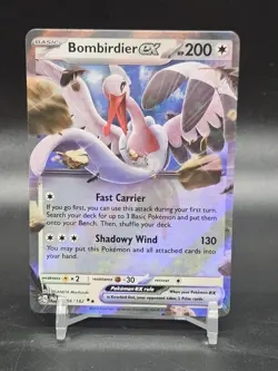 BOMBIRDIER EX 156/182 PARADOX RIFT POKEMON (DOUBLE RARE, NM) - Image 1