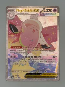Pokemon TCG Mega Clefable EX 119/088 POR [IN HAND] - Image 1