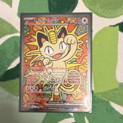 Meowth EX Ability Pokemon TCG Card 121/088 POR Set Basic English - Image 1