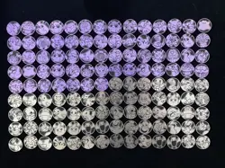 2025 Pokemon TCG Trading Card Scarlet Violet 151C Game Metal Coin Lot*623 ZS19 - Image 3