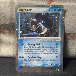 Pokemon Lapras Ex Holo 99/109 Ruby And Sapphire - Image 1