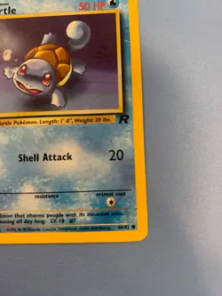 Squirtle 68/82 | Team Rocket 1st Edition | Pokemon TCG Common NM/ LP - Image 4